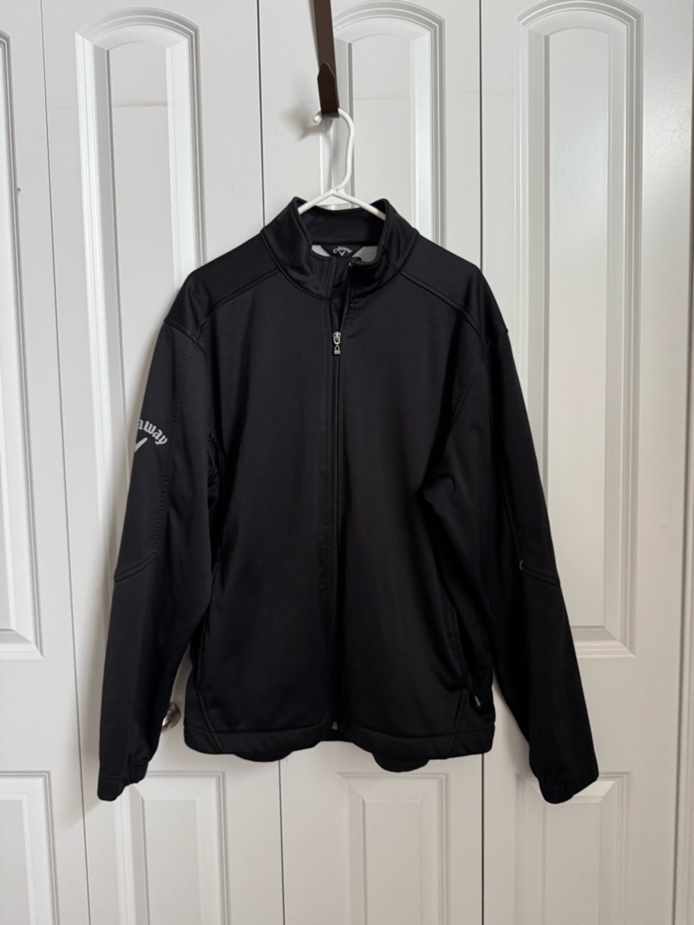 Callaway Black Lightweight Full-Zip Golf Jacket